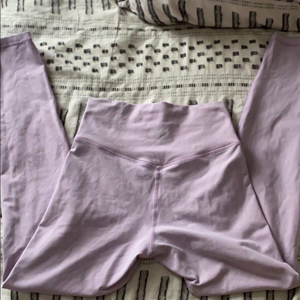 pastel purple leggings